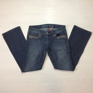 ❤️Guess Daredevil Boot Cut Jeans  Denim Size 30